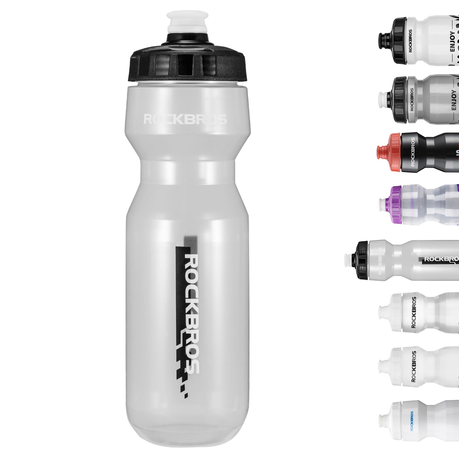 ROCKBROS Cycling Water Bottle, 20-25oz Cycling Bottle,Without BPA and BPS