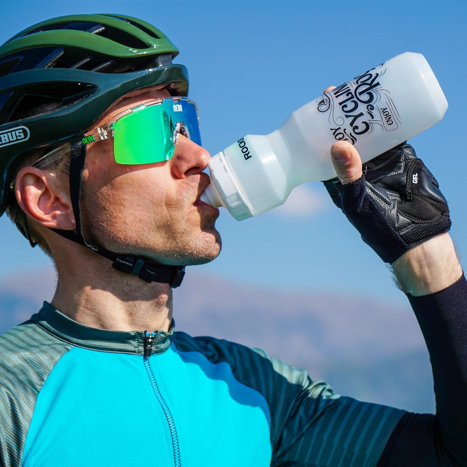 ROCKBROS Cycling Water Bottle, 20-25oz Cycling Bottle,Without BPA and BPS